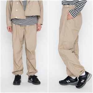 Nanamica Japan Deck Pants in Sand Beige Relaxed fit size 34